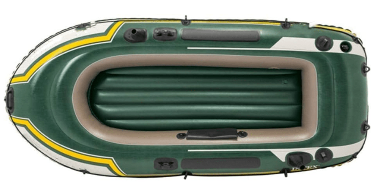 Inflatable Kayak 2 People Rubber Rowing Boat - Joburg Online Shop