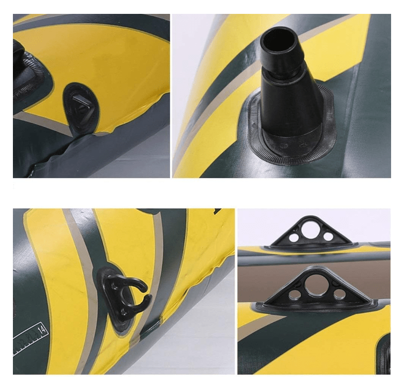 Inflatable Kayak 2 People Rubber Rowing Boat - Joburg Online Shop