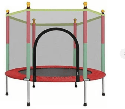 Kids Mini Trampoline with Enclosure Net - Joburg Online Shop